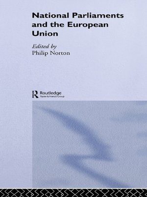 cover image of National Parliaments and the European Union